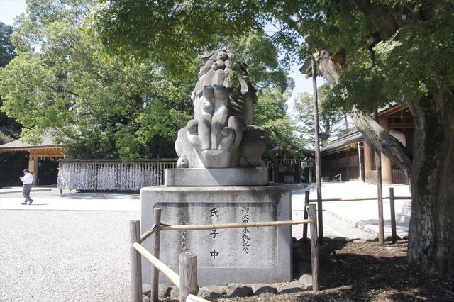 Samukawa Shrine 寒川神社の狛犬 ＜神奈川県寒川町＞: 阿吽探訪 狛犬と仁王像4